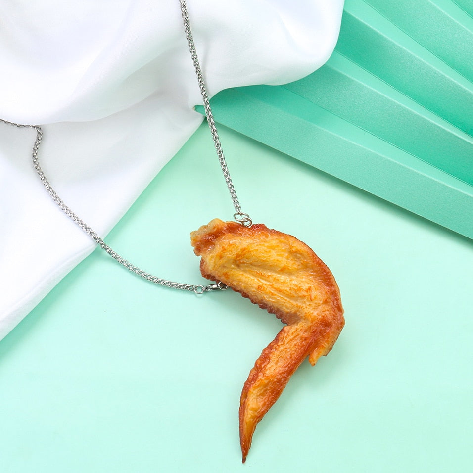 Chicken Wing Necklace Pendant Jewelry – Swag Setter