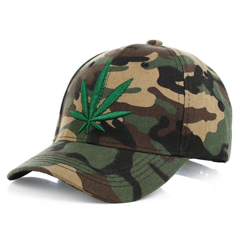 Weed Hat Cap Adjustable Baseball Cap