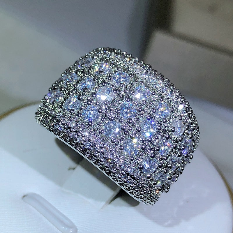 Luxury Round Ring Jewelry