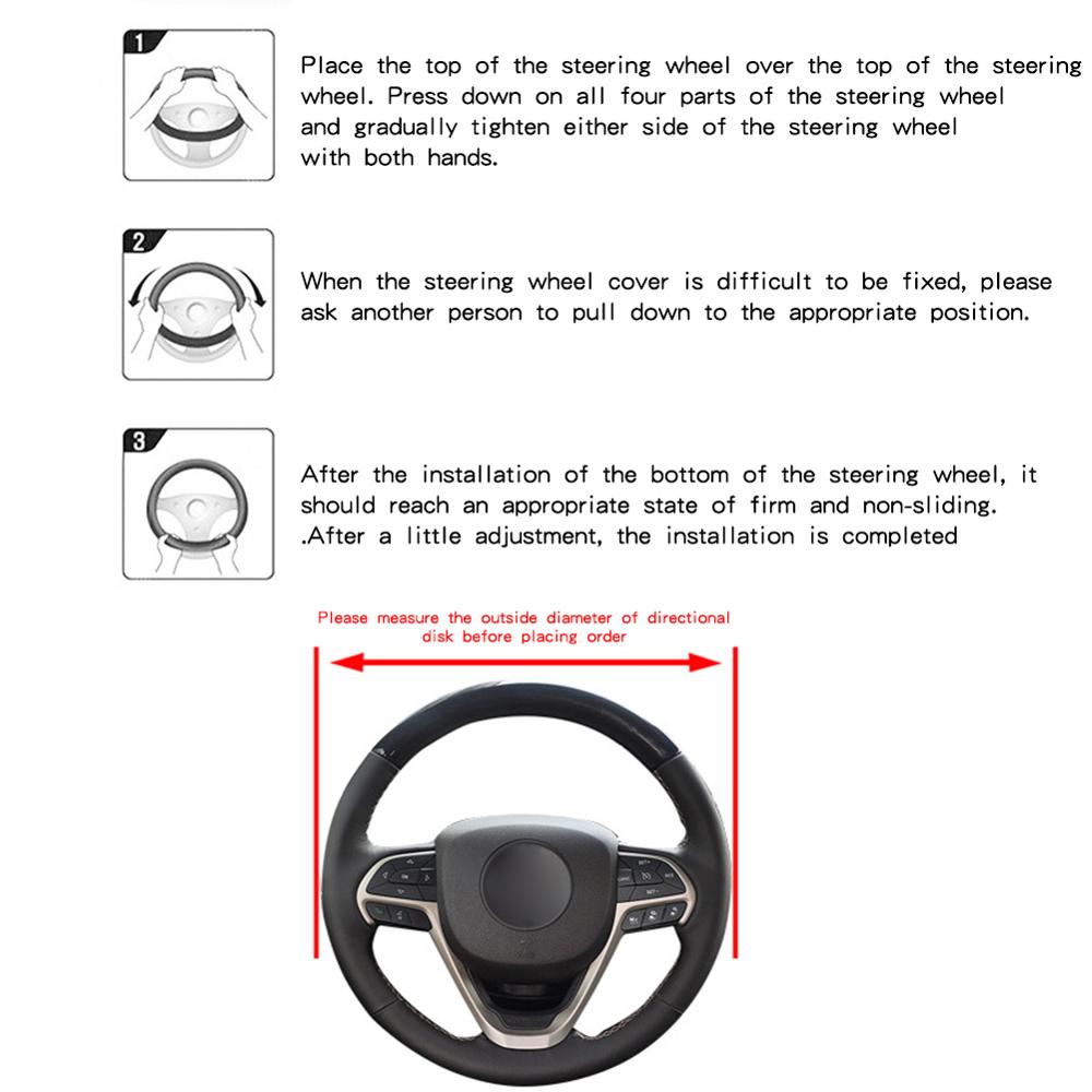 Steering Wheel Cover Auto Universal Car Accessories