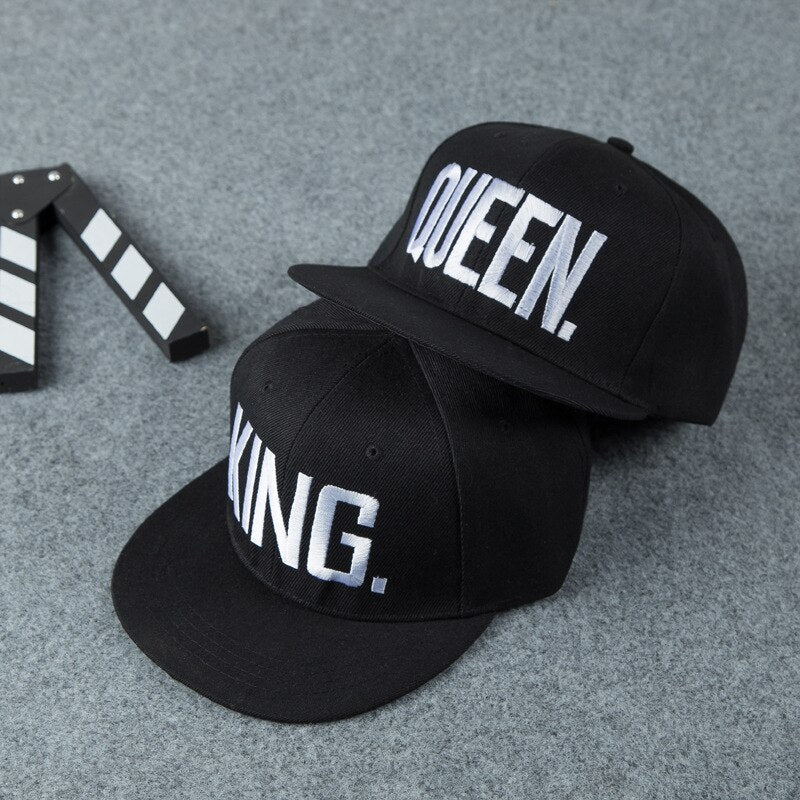 KING QUEEN  Baseball Cap Couples Hats