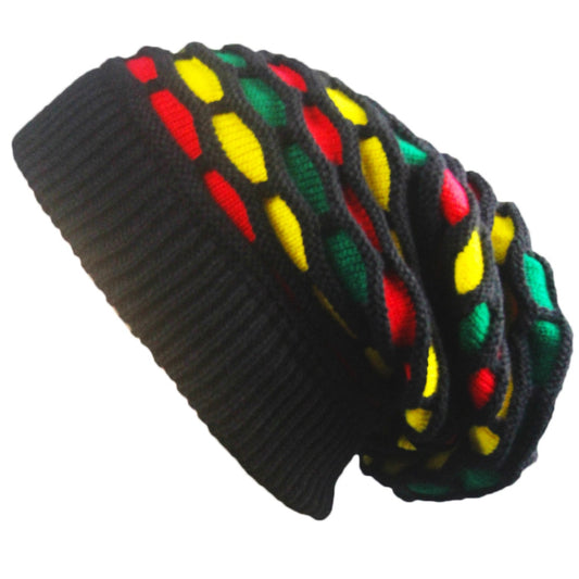 Rasta Skully Beanies Cap