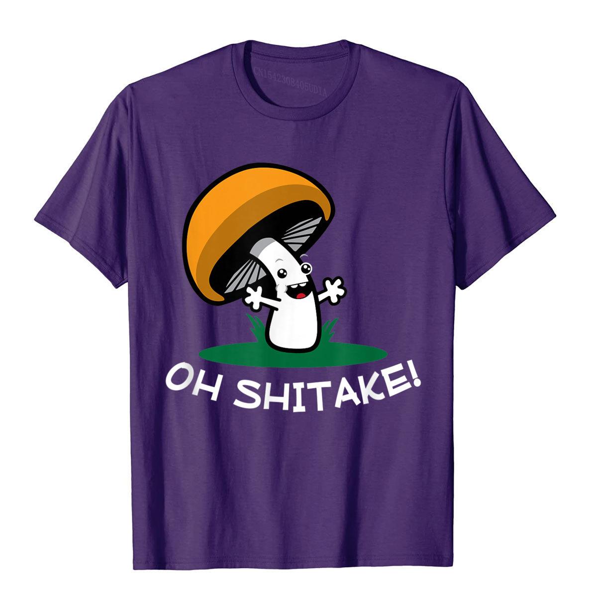 Oh Shitake Mushroom T-Shirt Cotton