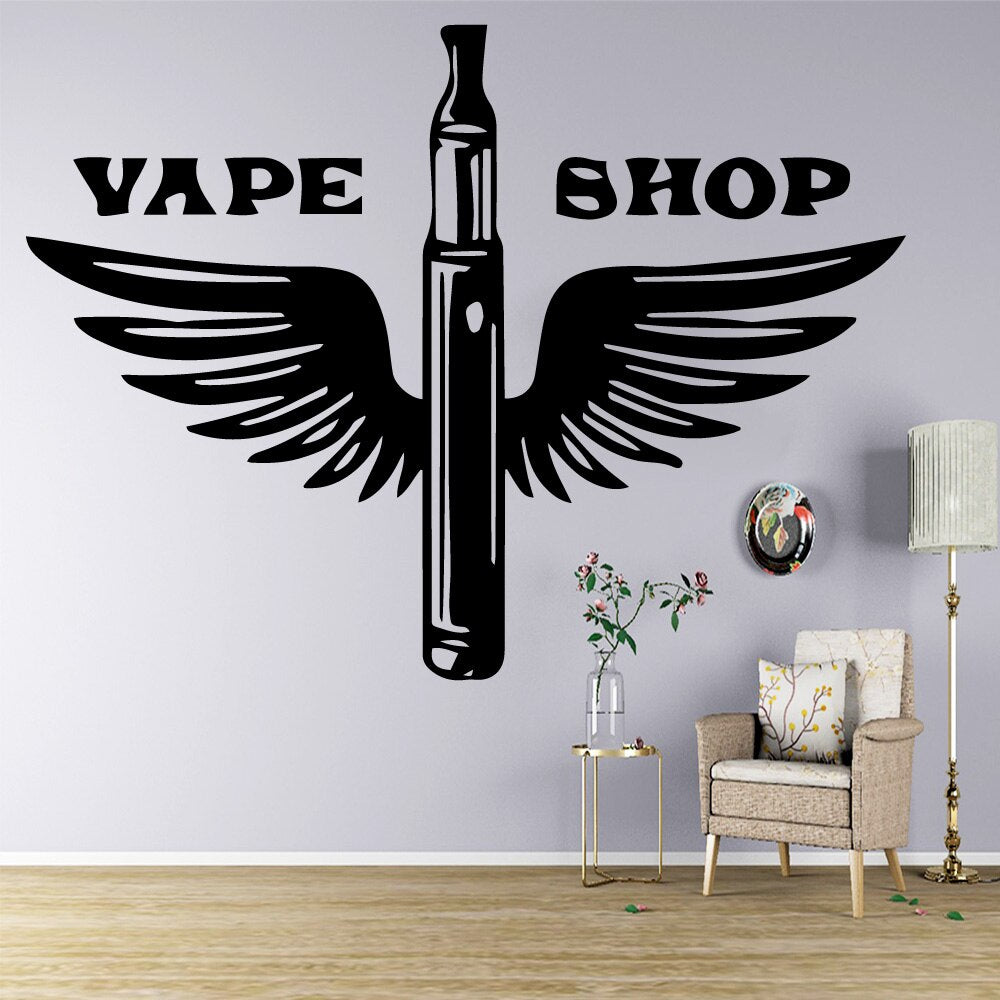 Vape Wall Stickers Wall Art