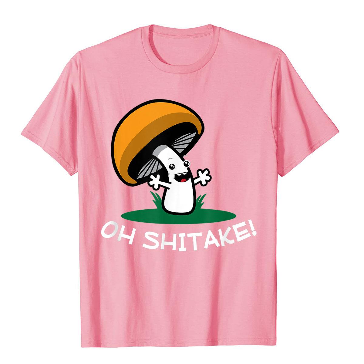 Oh Shitake Mushroom T-Shirt Cotton