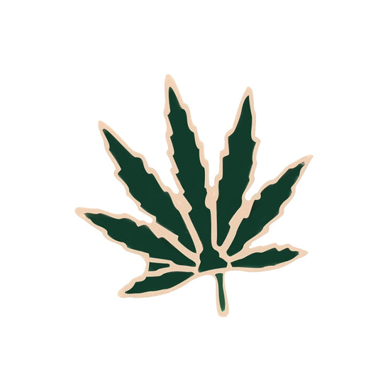 Marijuana Leaf Pin Jewelry