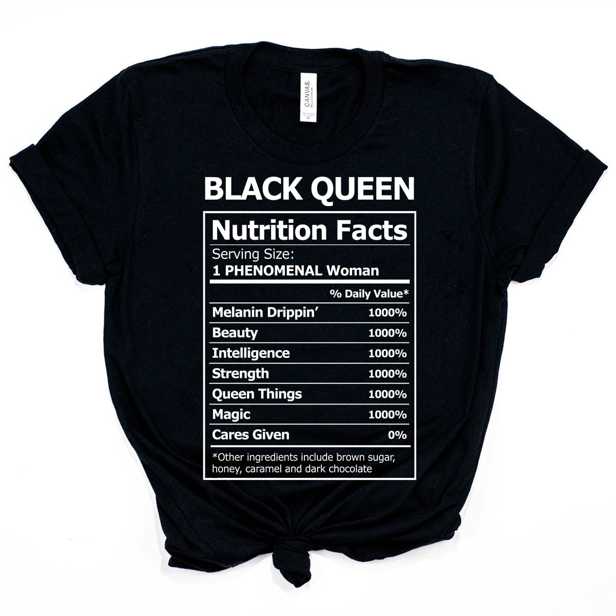 Nutritional Black Queen T-Shirt