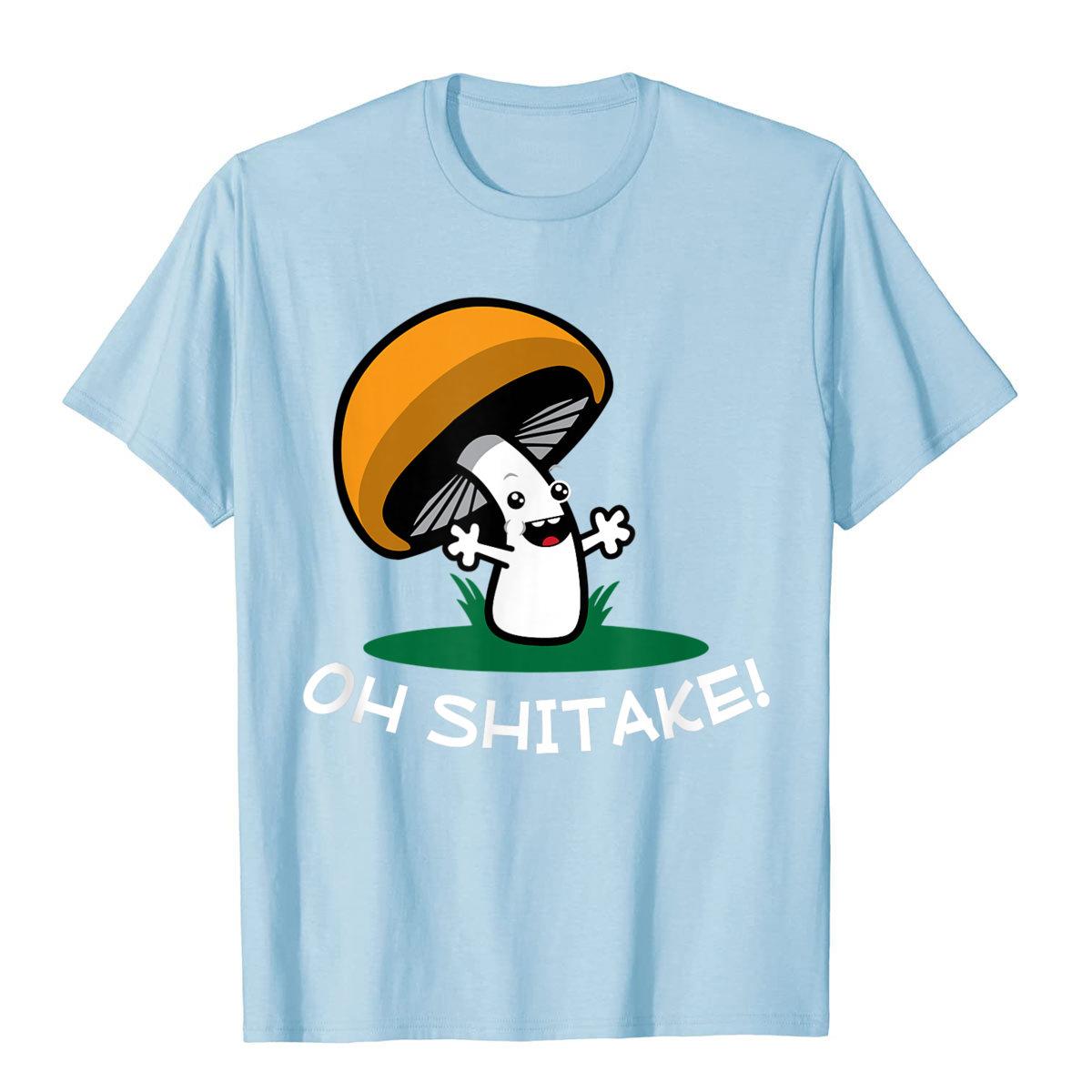 Oh Shitake Mushroom T-Shirt Cotton