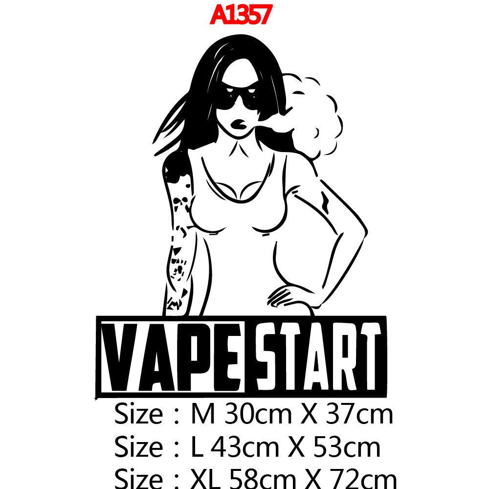 Vape Wall Stickers Wall Art