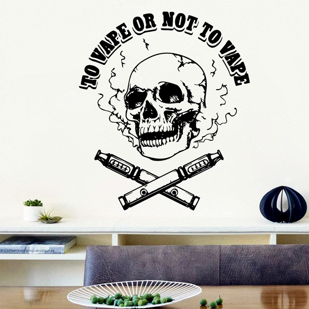 Vape Wall Stickers Wall Art