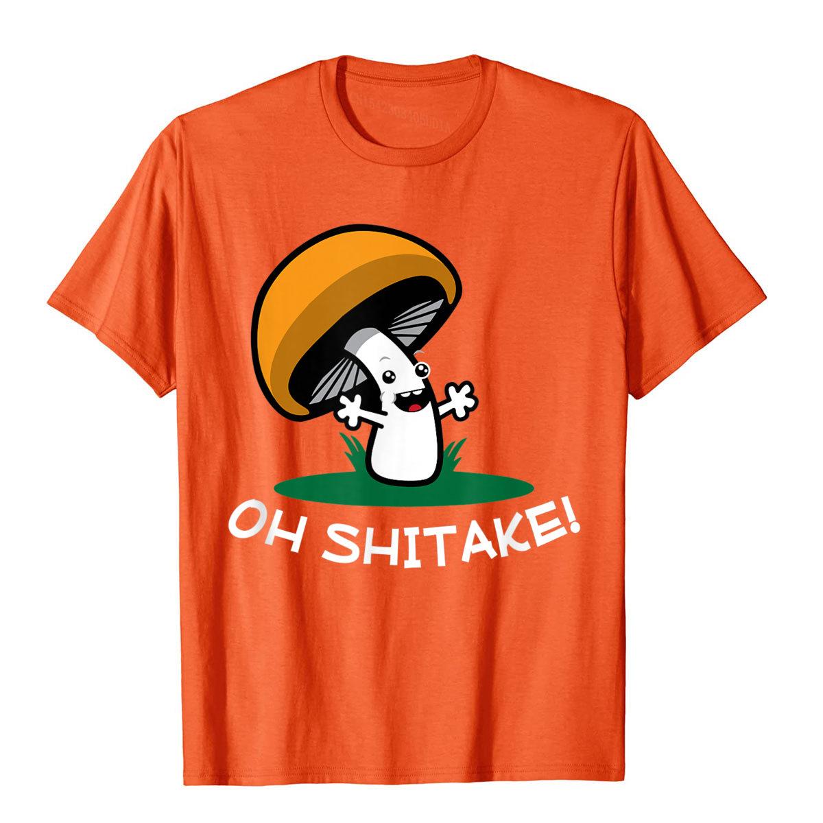 Oh Shitake Mushroom T-Shirt Cotton