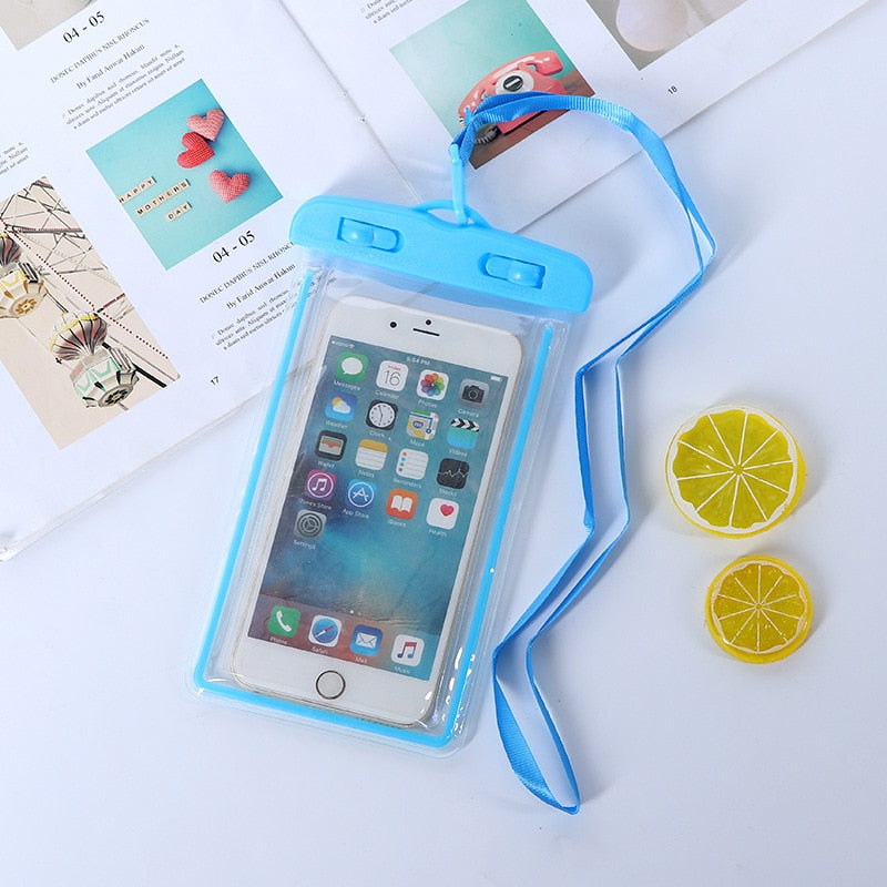 Waterproof Phone Pouch Bag Case (Two Sizes Available)