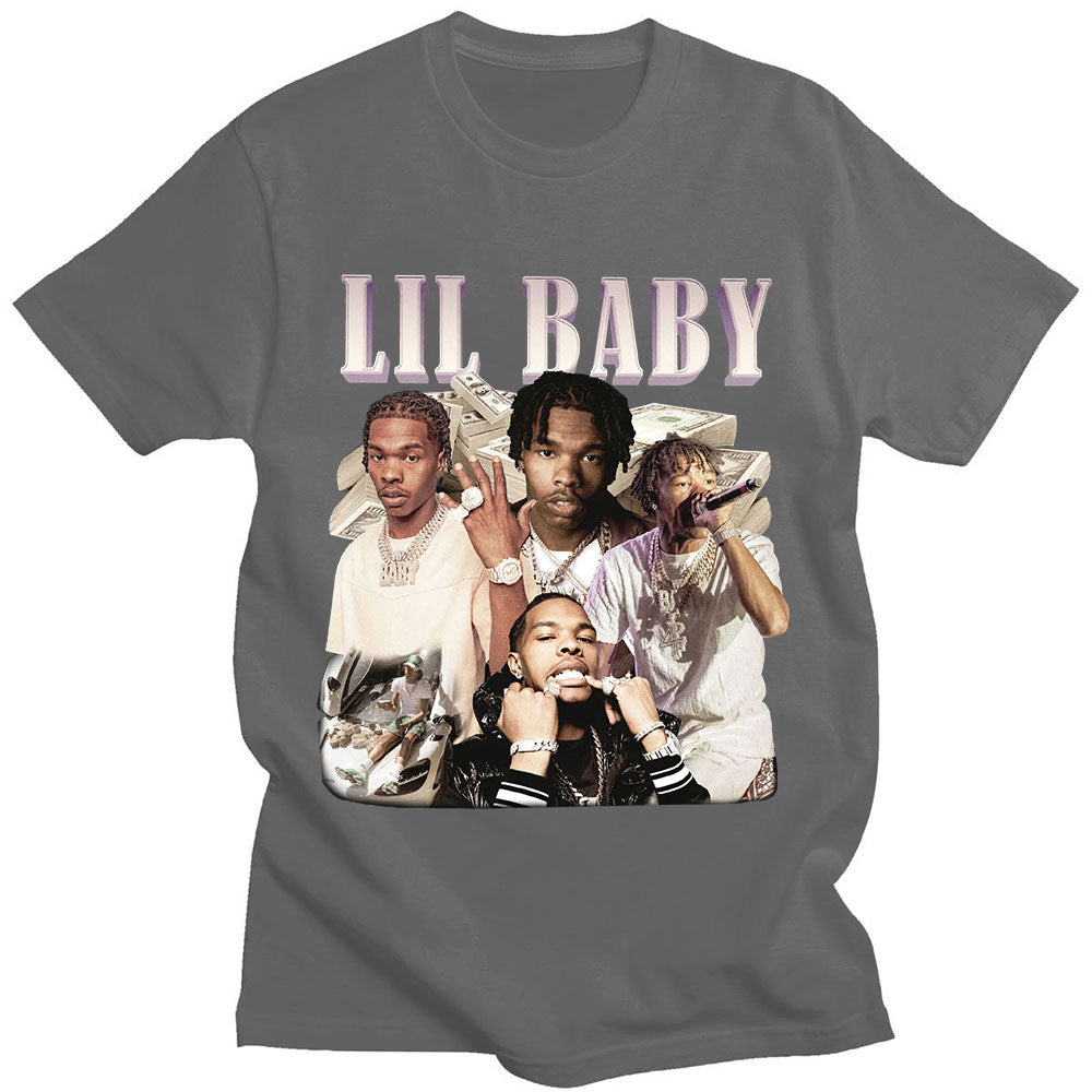 Lil Baby T Shirt Hop Hop Rapper Graphic Tee