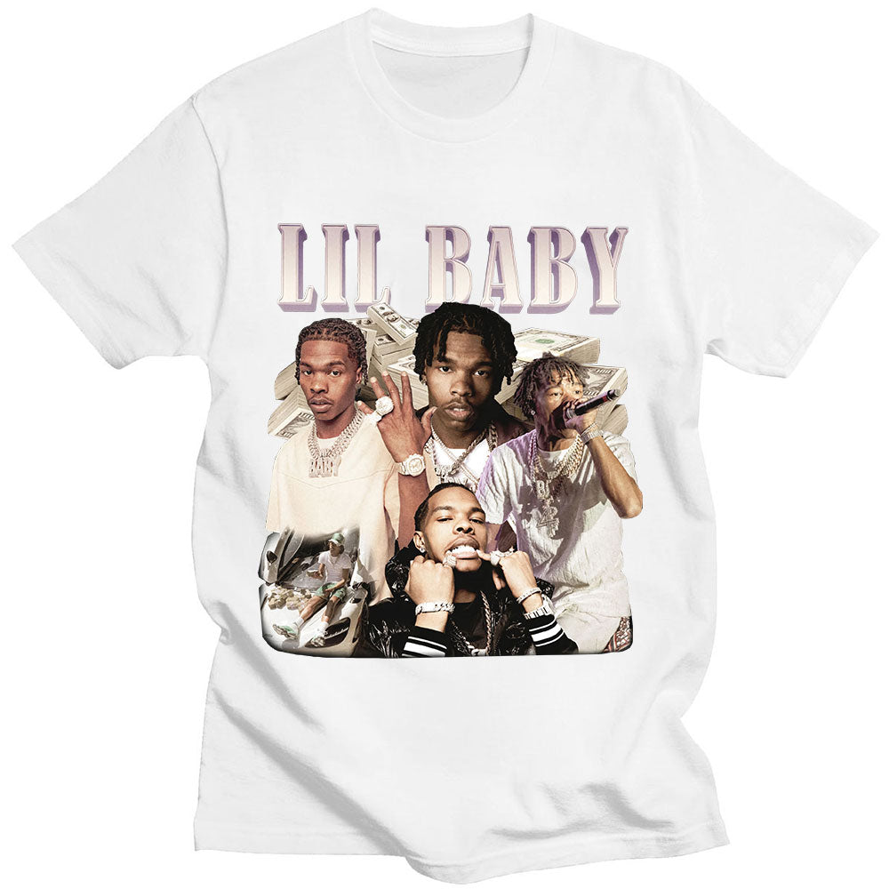 Lil Baby T Shirt Hop Hop Rapper Graphic Tee