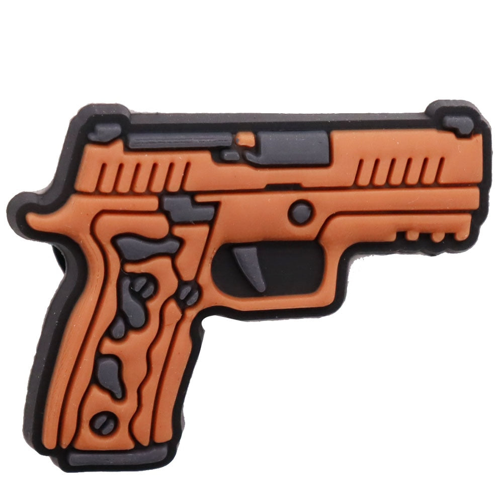 Pink Guns Jibbitz