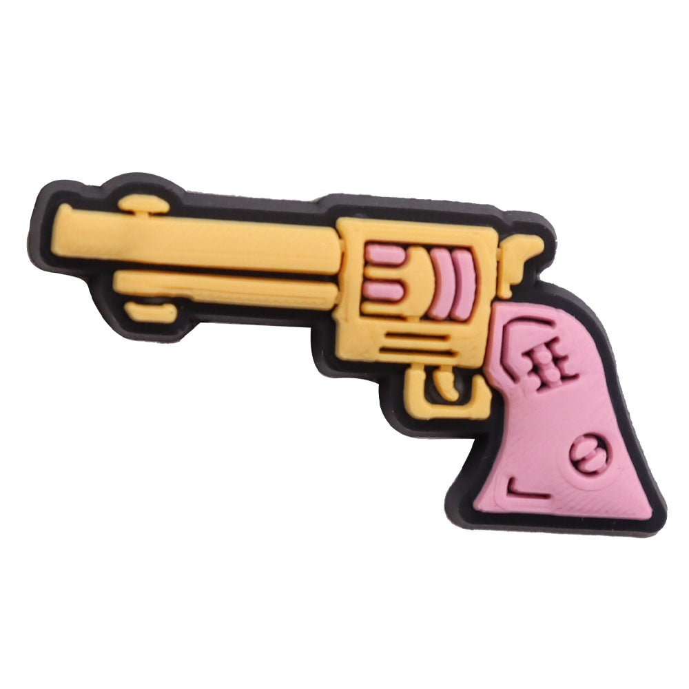 Pink Guns Jibbitz