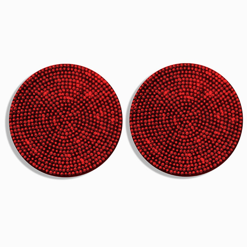 Car Diamond Coaster Cup Non-Slip Mat Auto Interior Decoration Accessories