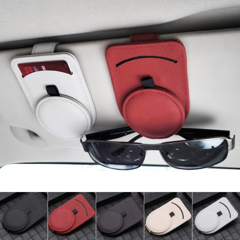 Sunglasses And Credit Card Clip Auto Interior Accessories