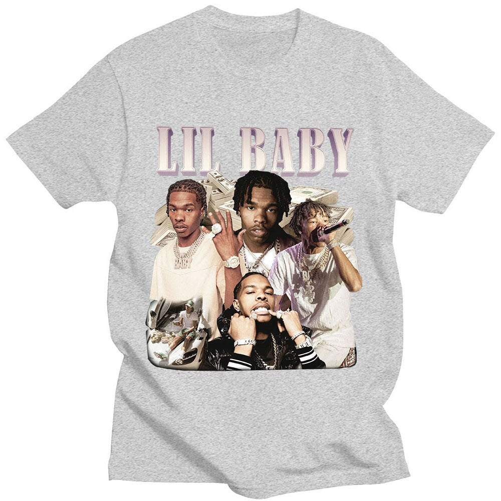 Lil Baby T Shirt Hop Hop Rapper Graphic Tee