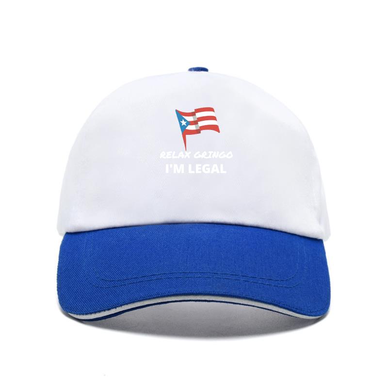 Relax Gringo Im Legal Puerto Rico Spanish Baseball Cap