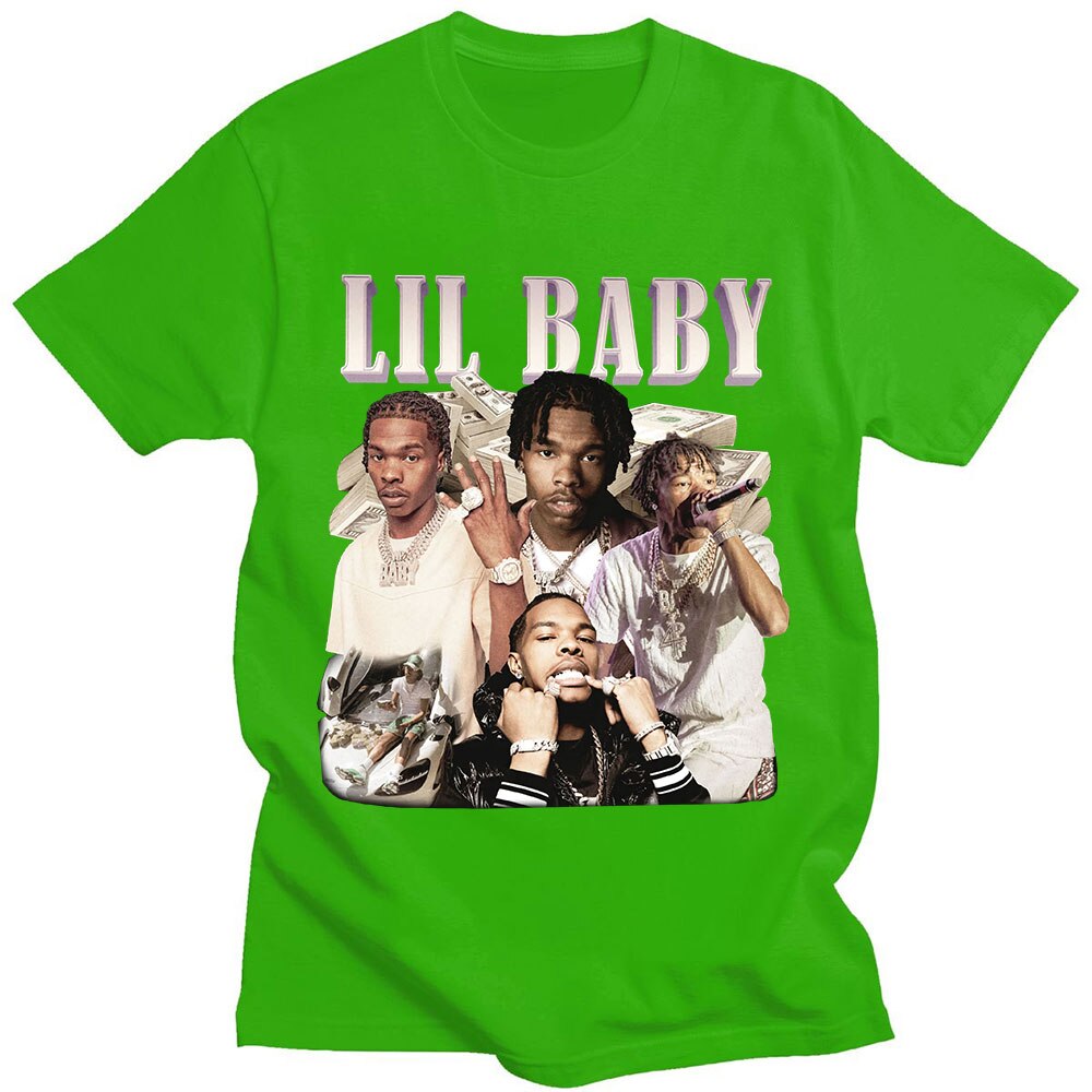 Lil Baby T Shirt Hop Hop Rapper Graphic Tee