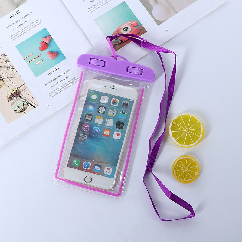 Waterproof Phone Pouch Bag Case (Two Sizes Available)