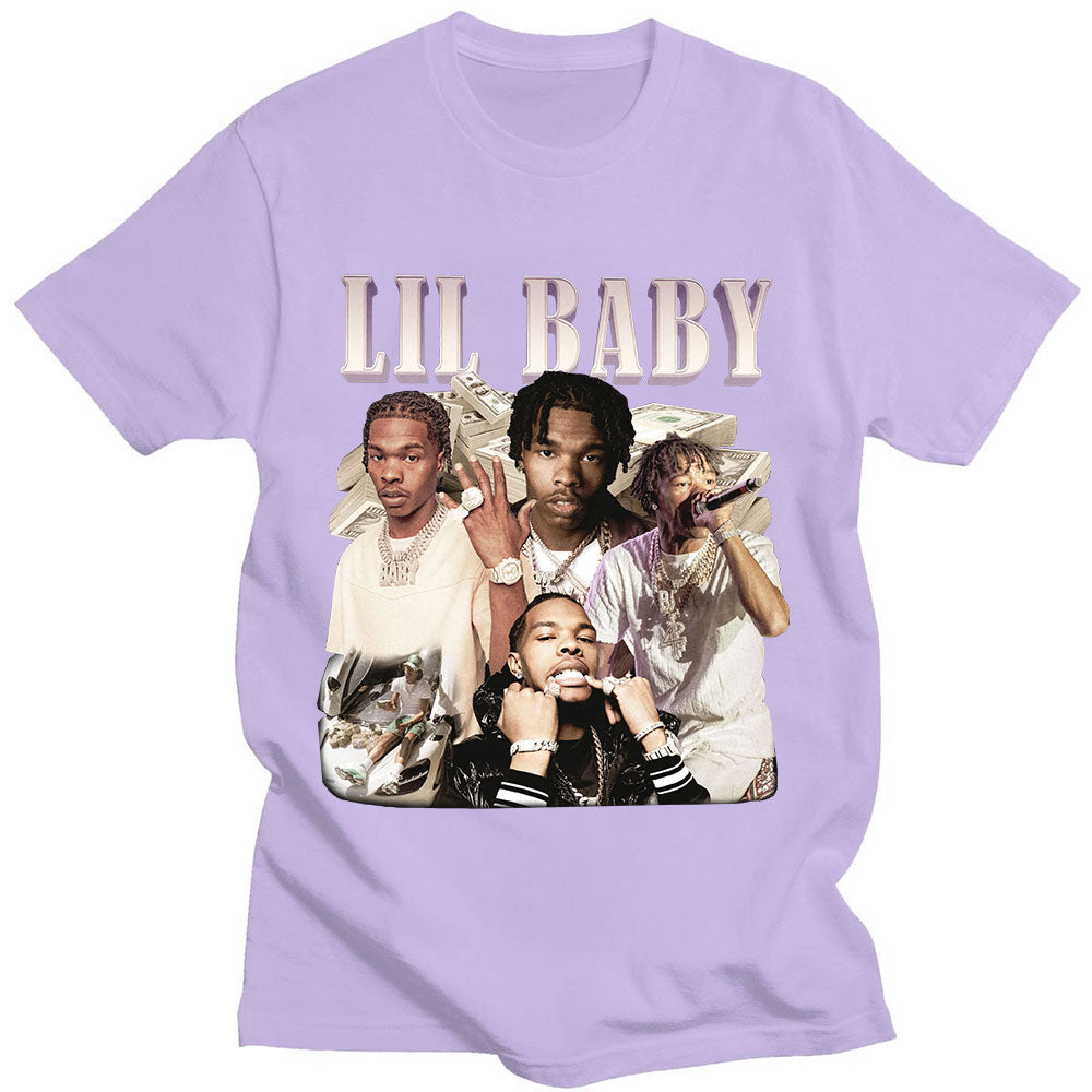 Lil Baby T Shirt Hop Hop Rapper Graphic Tee