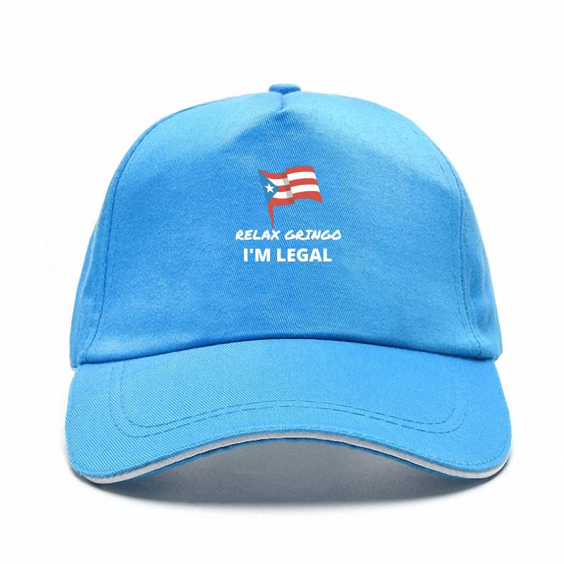 Relax Gringo Im Legal Puerto Rico Spanish Baseball Cap