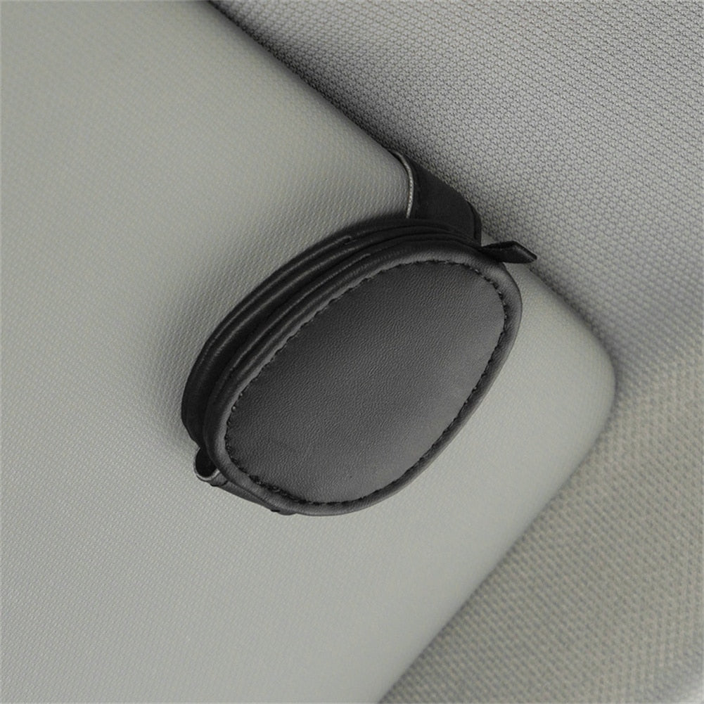 Car Sun Visor Glasses Holder Fastener Clip Accessories