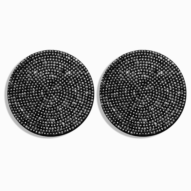 Car Diamond Coaster Cup Non-Slip Mat Auto Interior Decoration Accessories