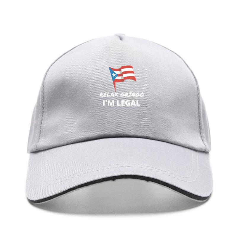 Relax Gringo Im Legal Puerto Rico Spanish Baseball Cap