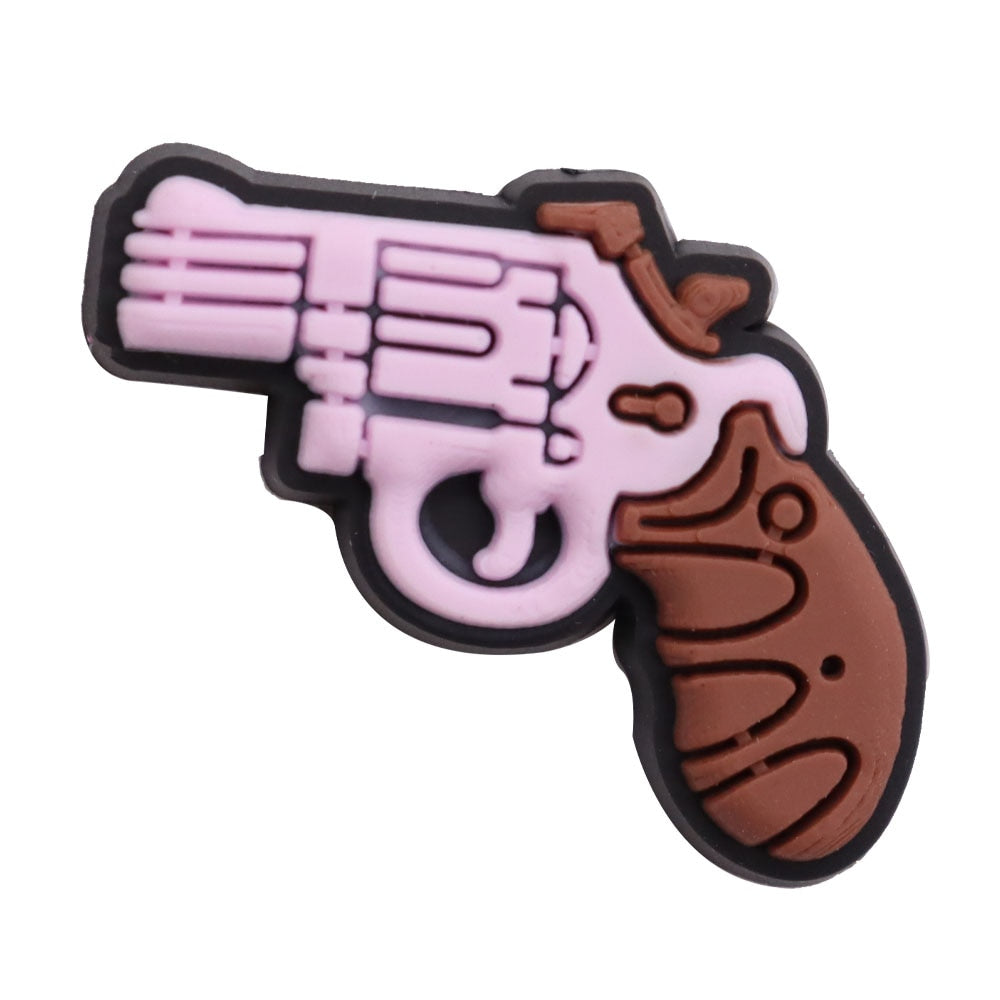 Pink Guns Jibbitz
