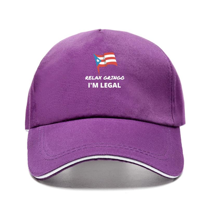 Relax Gringo Im Legal Puerto Rico Spanish Baseball Cap