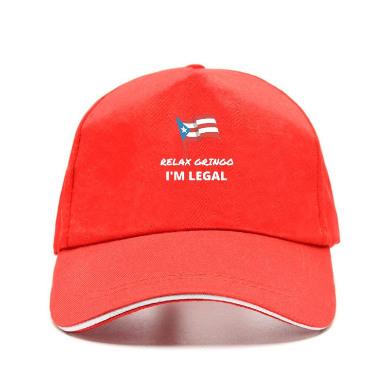 Relax Gringo Im Legal Puerto Rico Spanish Baseball Cap