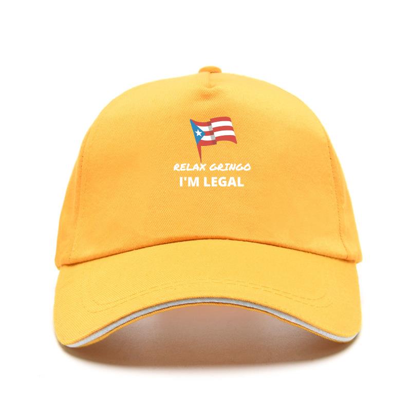 Relax Gringo Im Legal Puerto Rico Spanish Baseball Cap