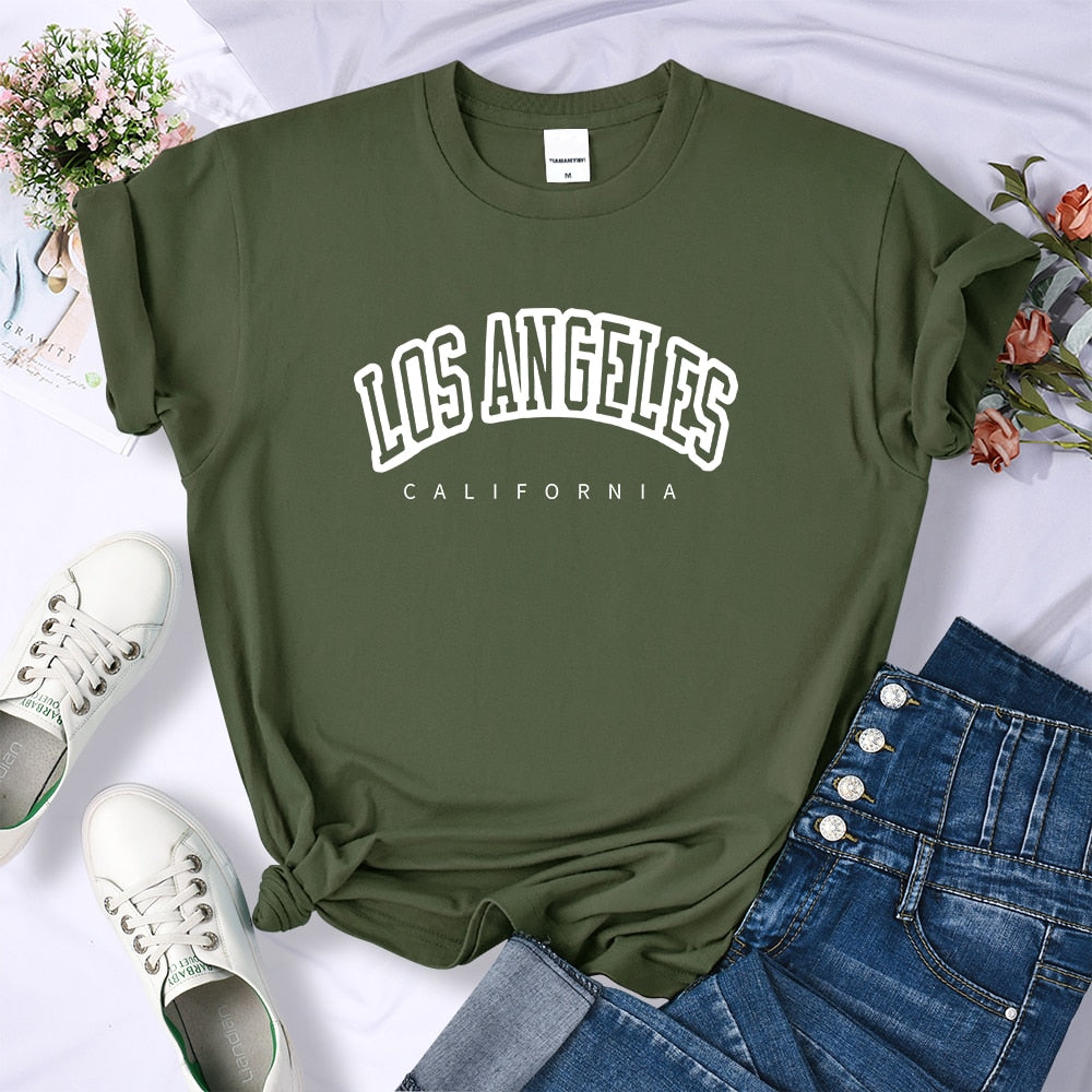 Los Angeles California Womens T Shirt