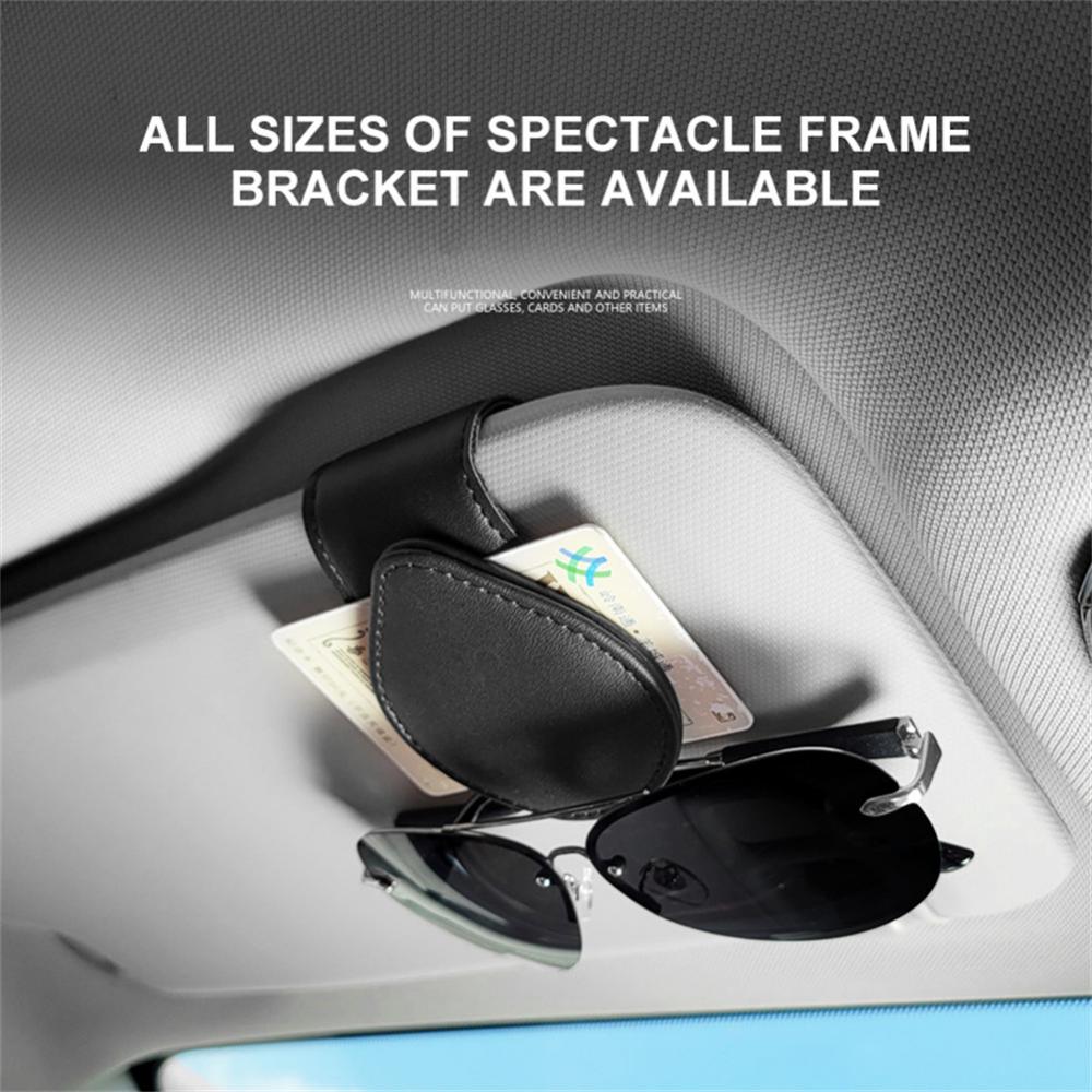 Car Sun Visor Glasses Holder Fastener Clip Accessories