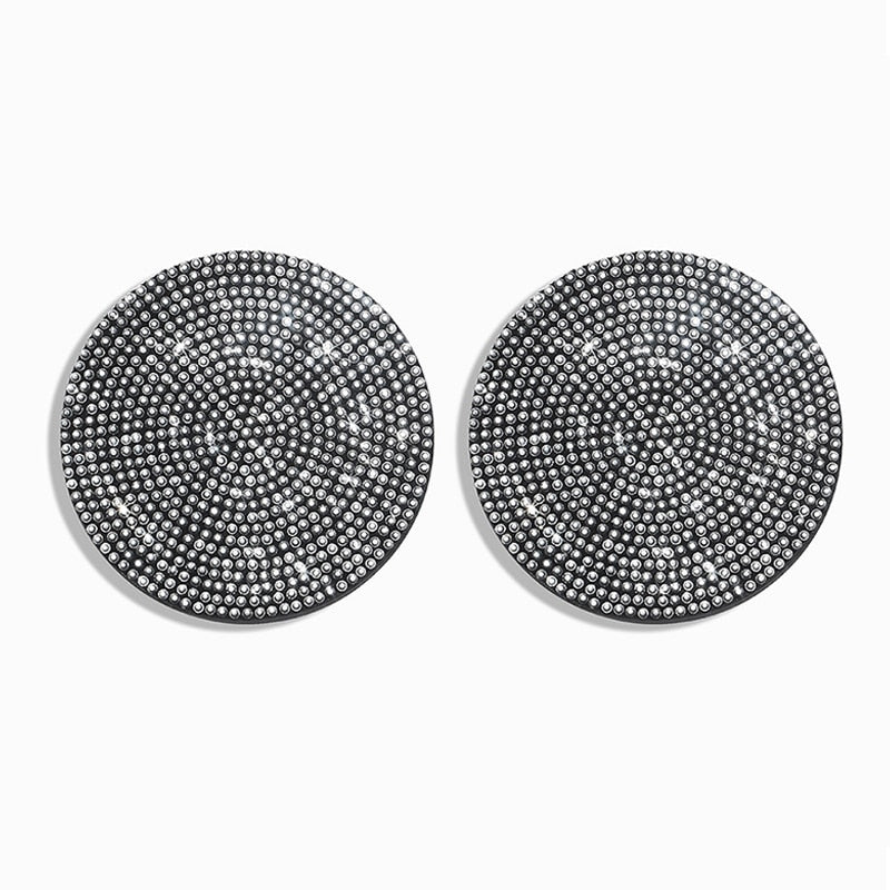 Car Diamond Coaster Cup Non-Slip Mat Auto Interior Decoration Accessories