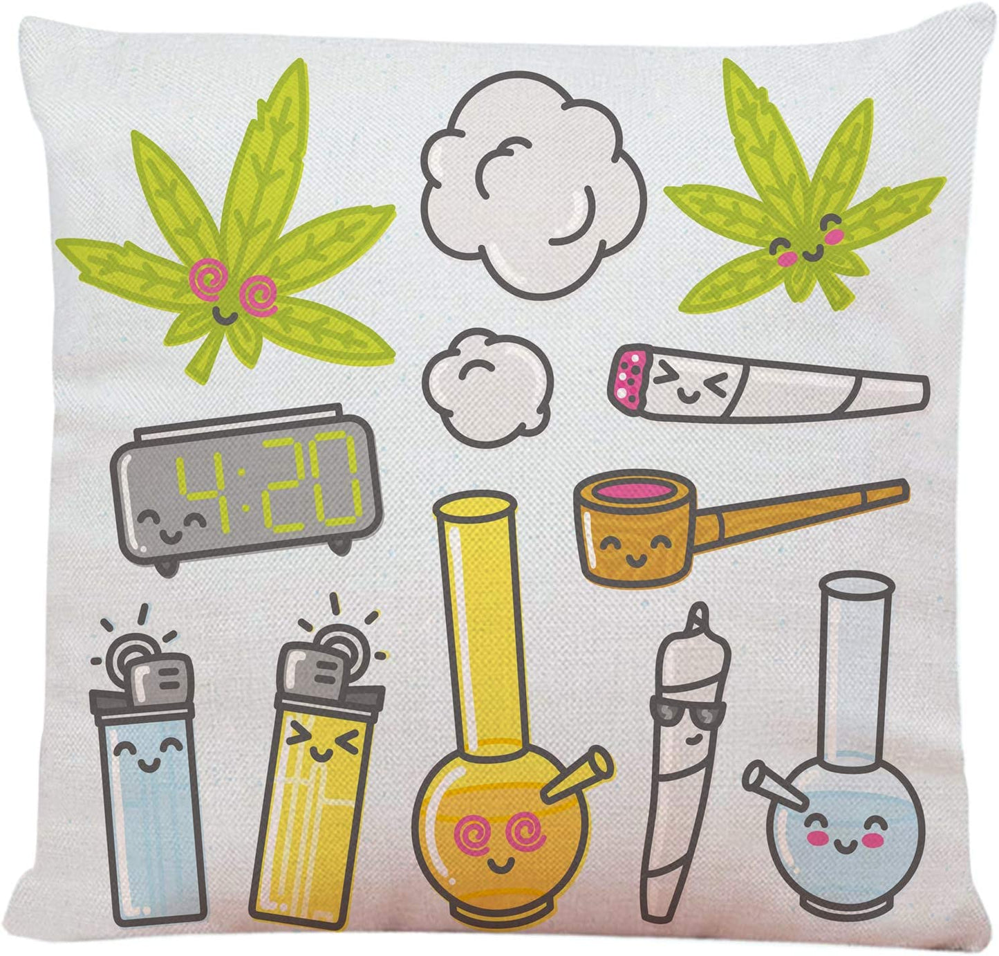 Marijuana Decorative Pillow Case