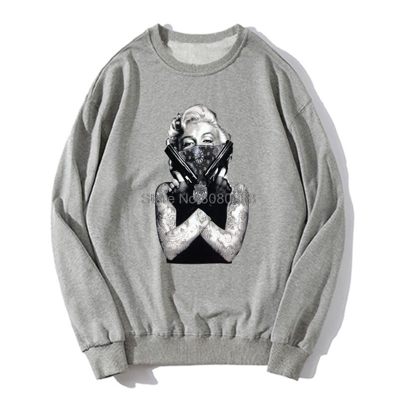 Marilyn Monroe Gangster Shirt Sweatshirt