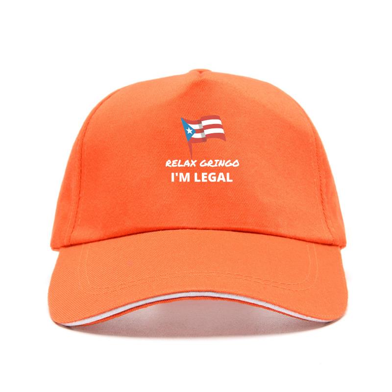 Relax Gringo Im Legal Puerto Rico Spanish Baseball Cap