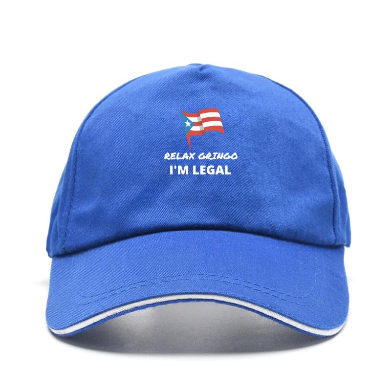 Relax Gringo Im Legal Puerto Rico Spanish Baseball Cap