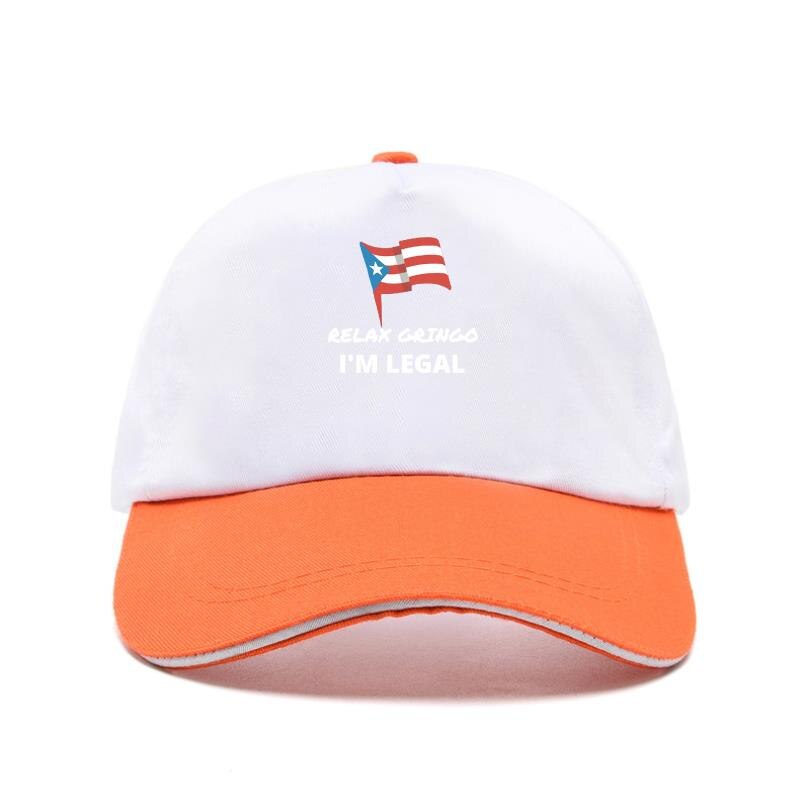 Relax Gringo Im Legal Puerto Rico Spanish Baseball Cap