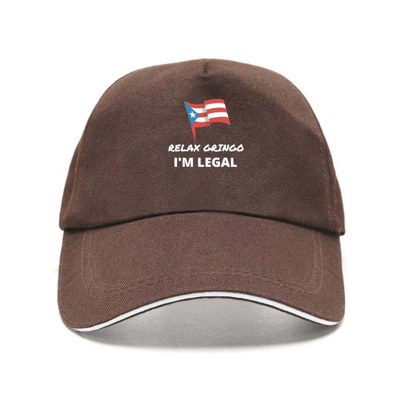 Relax Gringo Im Legal Puerto Rico Spanish Baseball Cap