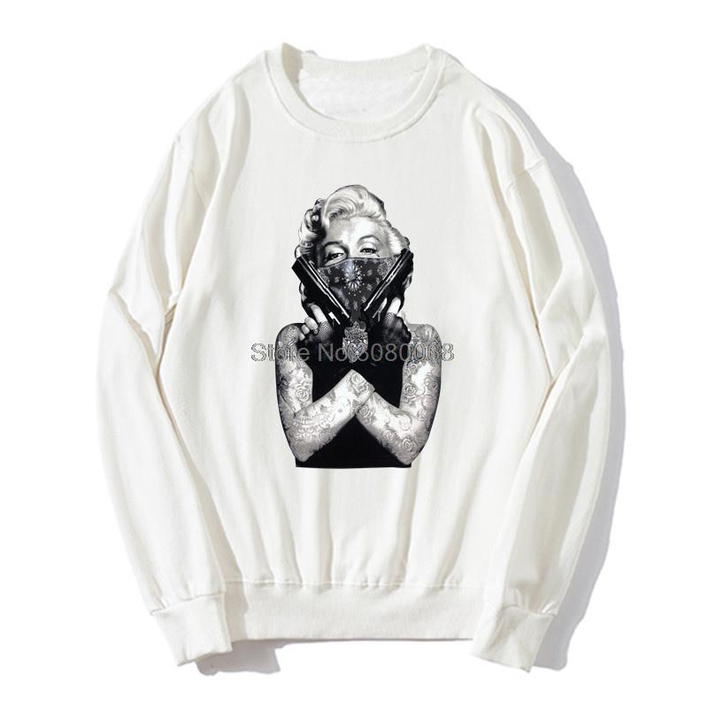 Marilyn Monroe Gangster Shirt Sweatshirt