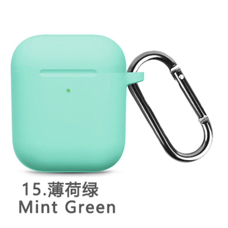 Silicone For Apple AirPods 1/2 Protective Case Cover I’m For Air pods 2/Airpods2 Box Case