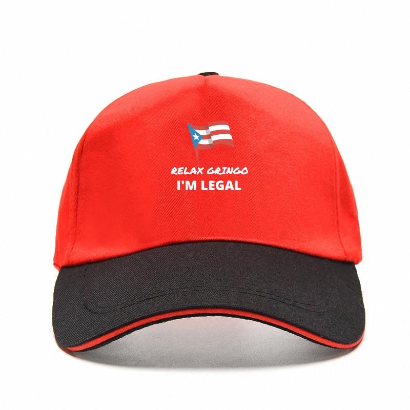 Relax Gringo Im Legal Puerto Rico Spanish Baseball Cap