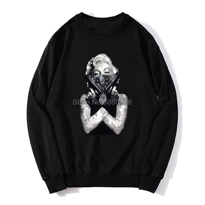 Marilyn Monroe Gangster Shirt Sweatshirt