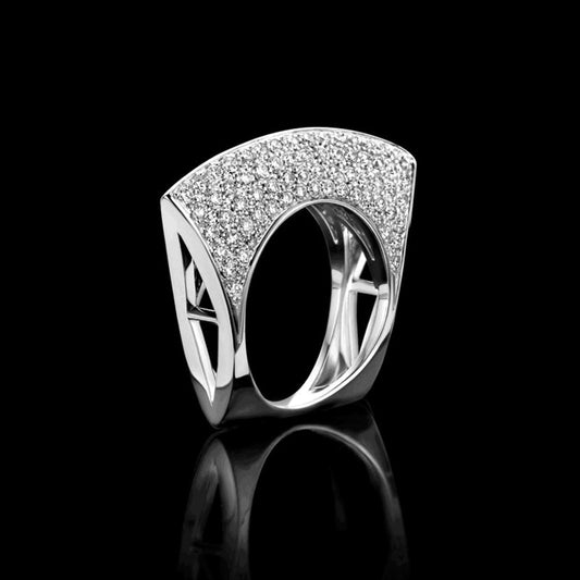 Exotic 925 Sterling Silver Jewelry Ring