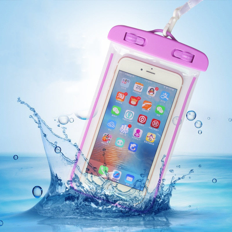 Waterproof Phone Pouch Bag Case (Two Sizes Available)